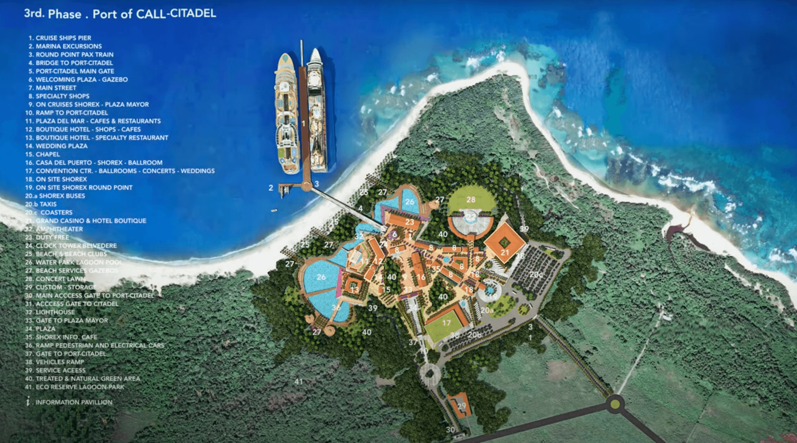 Punta Bergantín, Project description